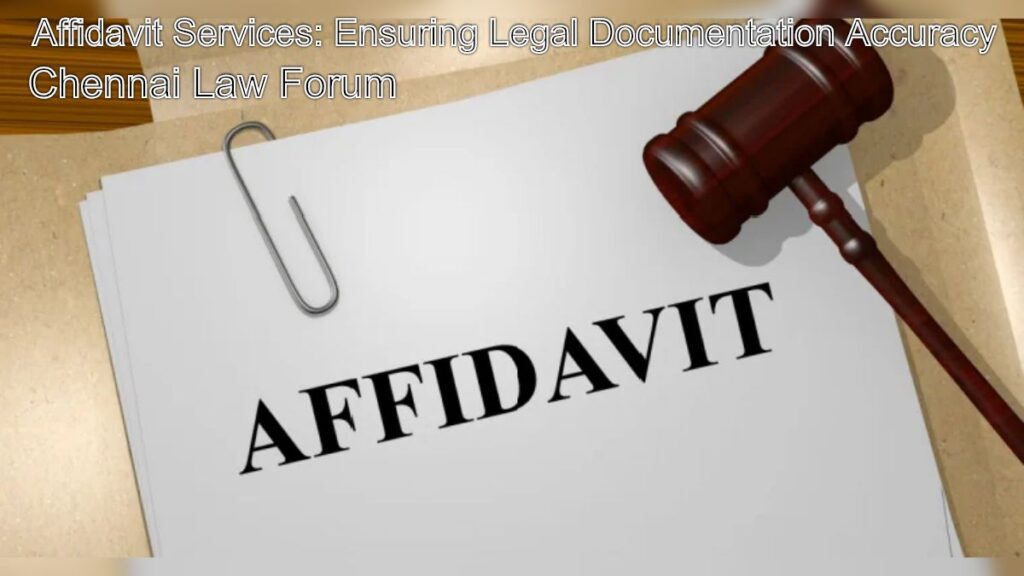 Affidavit Services: Ensuring Legal Documentation Accuracy