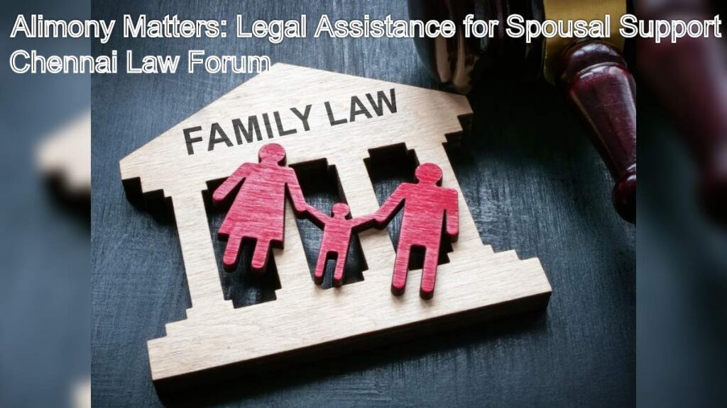 Alimony Matters: Legal Assistance for Spousal Support