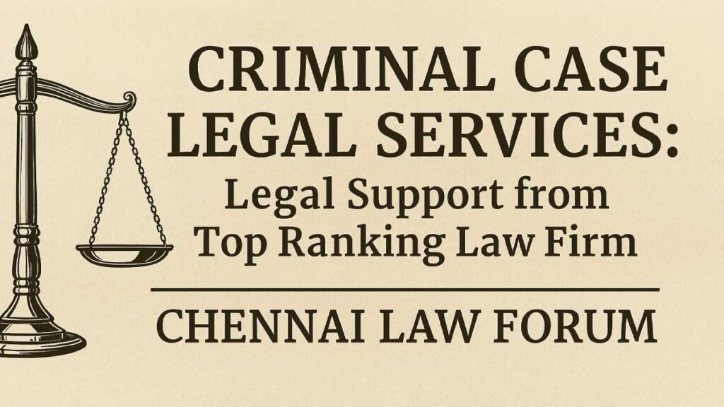 Criminal Case Legal Services: Legal Support from Top Ranking Law Firm
