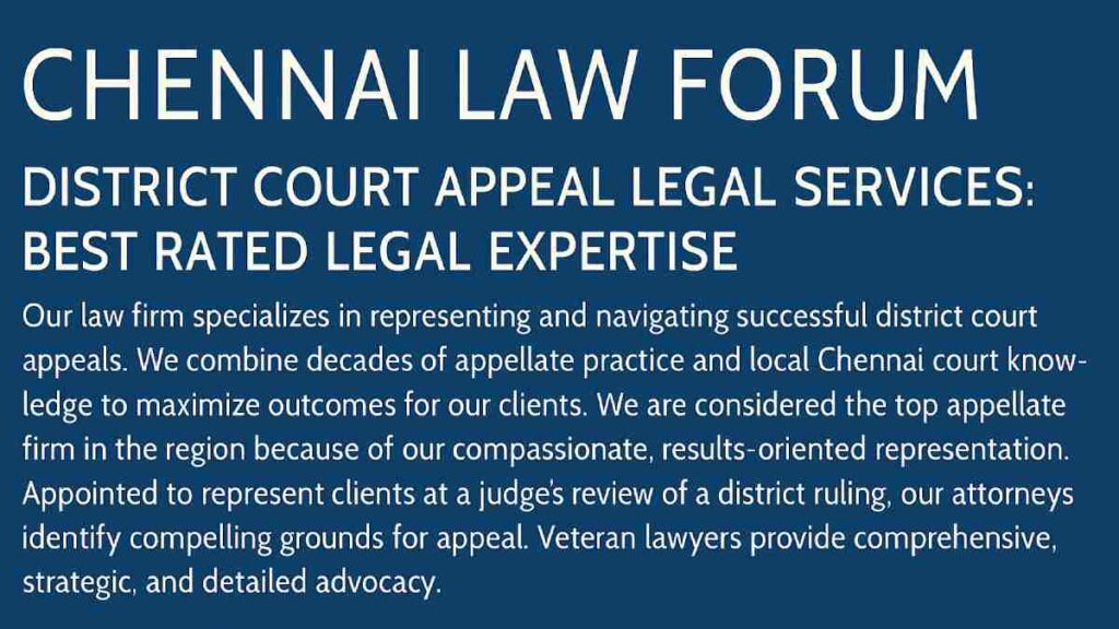 District Court Appeal Legal Services: Best Rated Legal Expertise