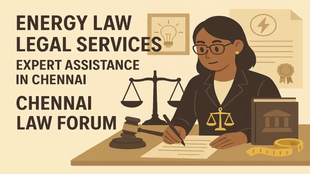 Energy Law Legal Services: Expert Assistance in Chennai