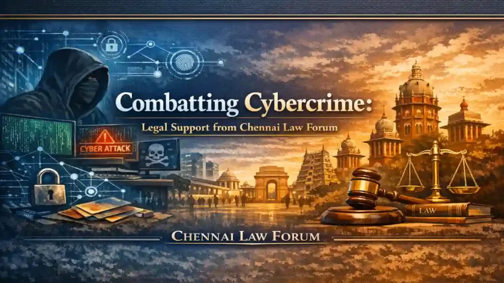 Combatting Cybercrime: Legal Support from Chennai Law Forum