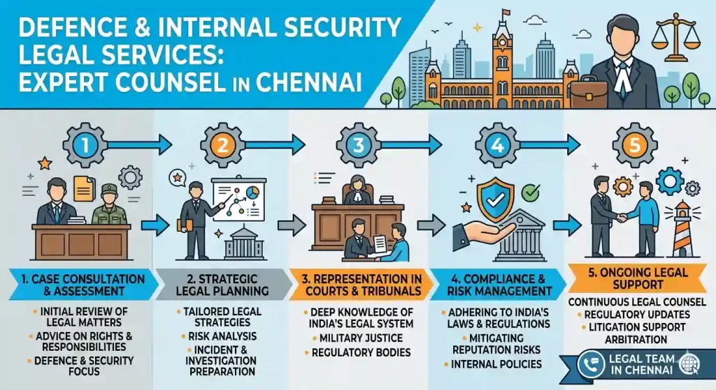 Defence & Internal Security Legal Services: Expert Counsel in Chennai
