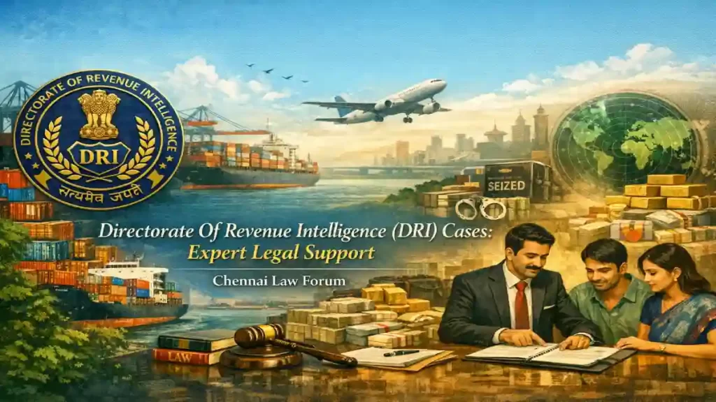 Directorate Of Revenue Intelligence (DRI) Cases: Expert Legal Support