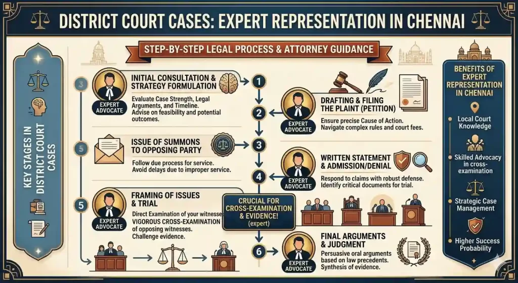 District Court Cases: Expert Representation in Chennai