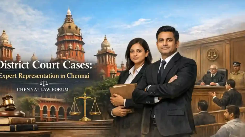 District Court Cases: Expert Representation in Chennai