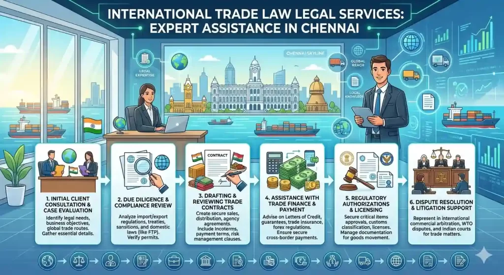 International Trade Law Legal Services: Expert Assistance in Chennai