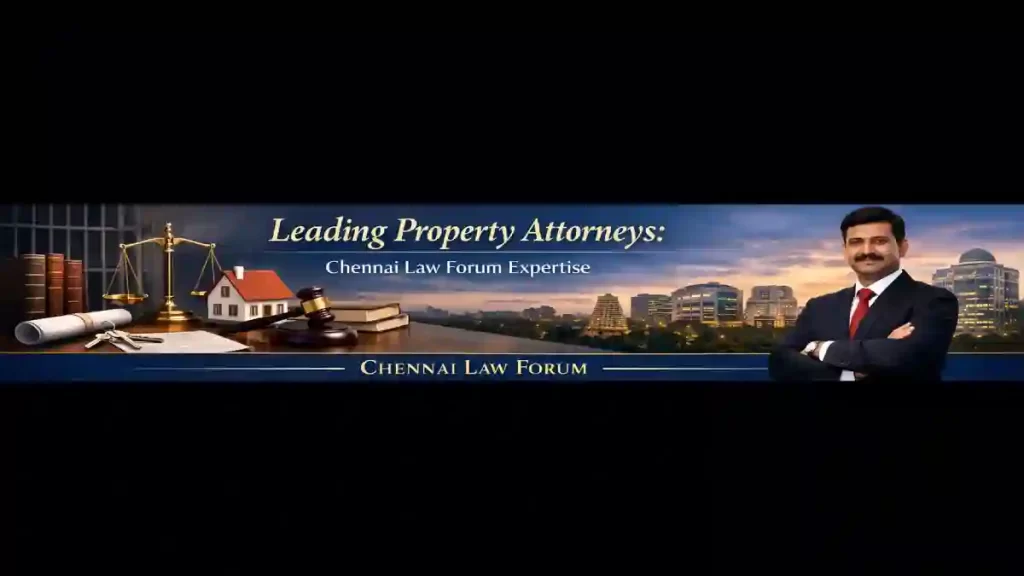 Leading Property Attorneys: Chennai Law Forum Expertise
