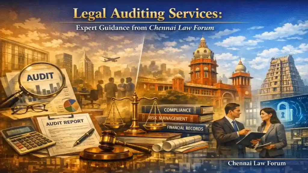 Legal Auditing Services: Expert Guidance from Chennai Law Forum