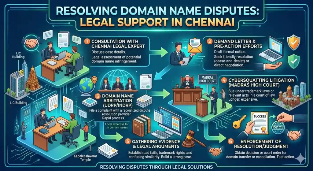 Resolving Domain Name Disputes: Legal Support in Chennai