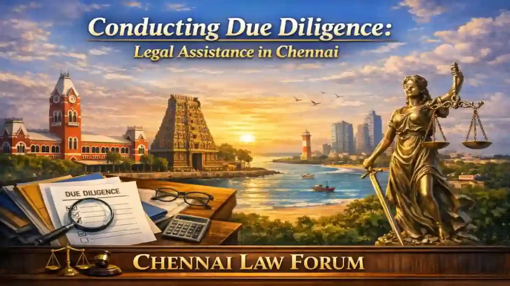 Conducting Due Diligence: Legal Assistance in Chennai