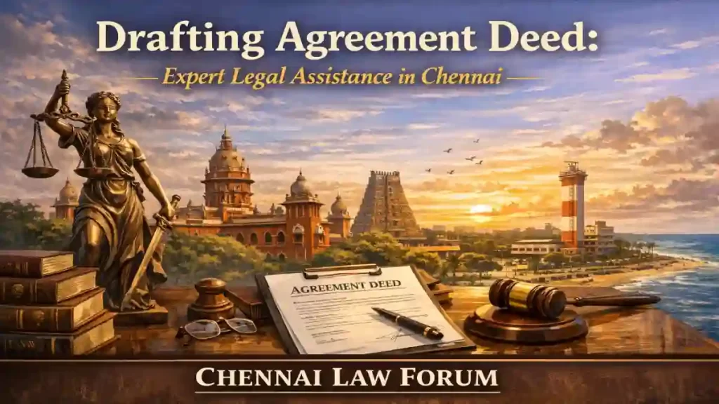 Drafting Agreement Deed: Expert Legal Assistance in Chennai