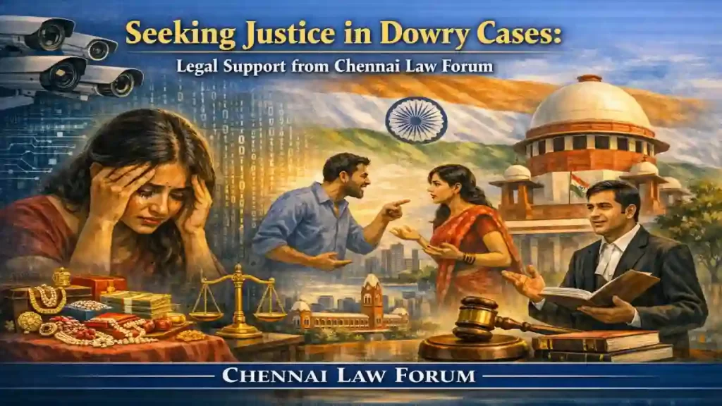 Seeking Justice in Dowry Cases: Legal Support from Chennai Law Forum
