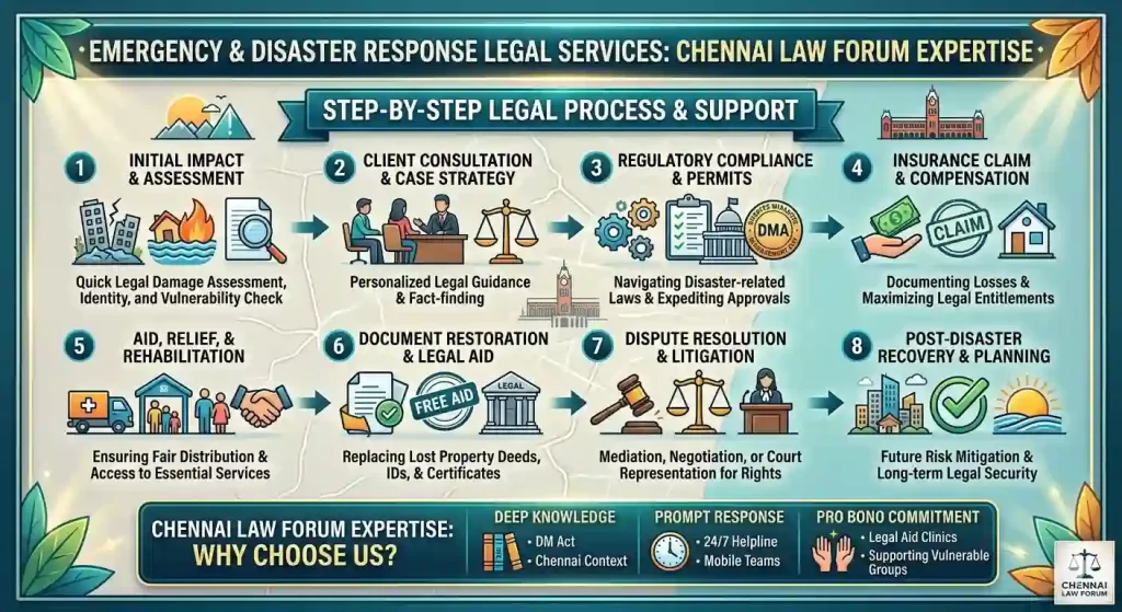 Emergency & Disaster Response Legal Services: Chennai Law Forum Expertise