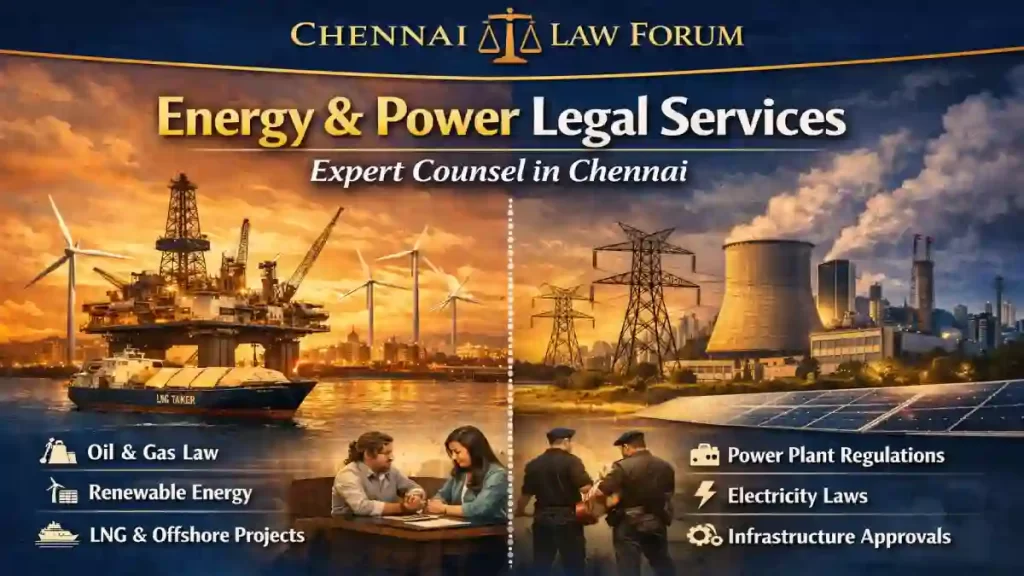 Energy & Power Legal Services: Expert Counsel in Chennai
