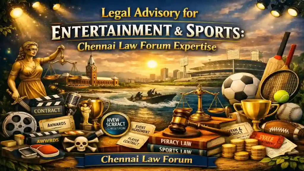 Legal Advisory for Entertainment & Sports: Chennai Law Forum Expertise
