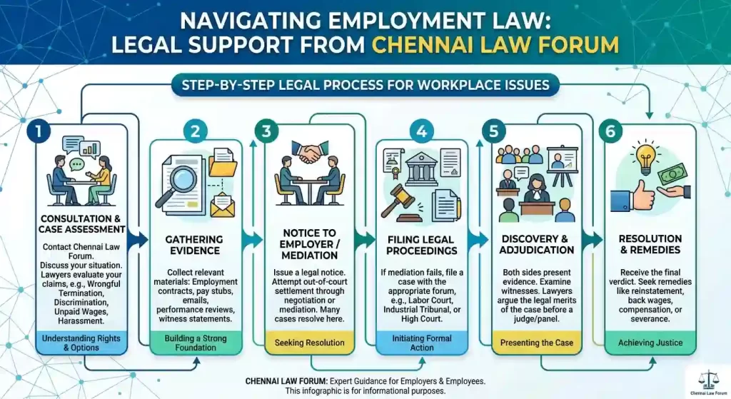 Navigating Employment Law: Legal Support from Chennai Law Forum