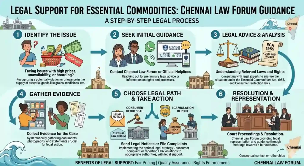 Legal Support for Essential Commodities: Chennai Law Forum Guidance