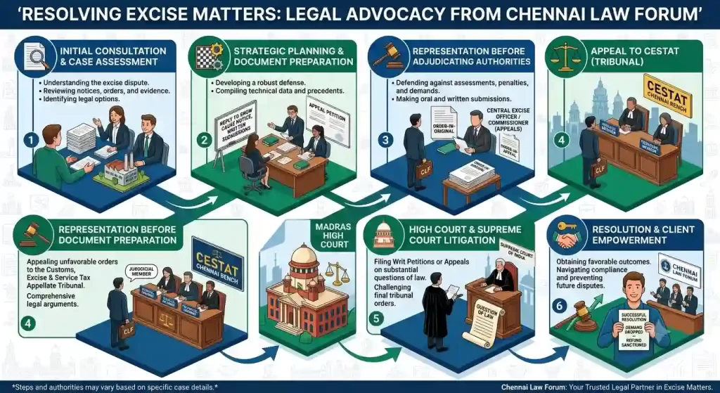 Resolving Excise Matters: Legal Advocacy from Chennai Law Forum