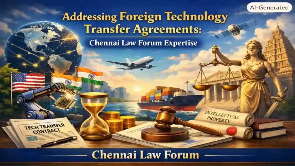 Addressing Foreign Technology Transfer Agreements: Chennai Law Forum Expertise