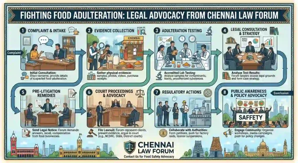 Fighting Food Adulteration: Legal Advocacy from Chennai Law Forum