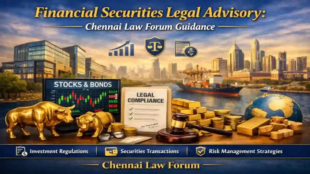 Financial Securities Legal Advisory: Chennai Law Forum Guidance