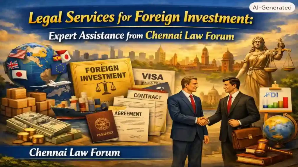 Legal Services for Foreign Investment: Expert Assistance from Chennai Law Forum