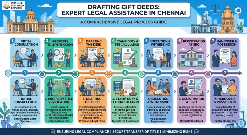 Drafting Gift Deeds: Expert Legal Assistance in Chennai