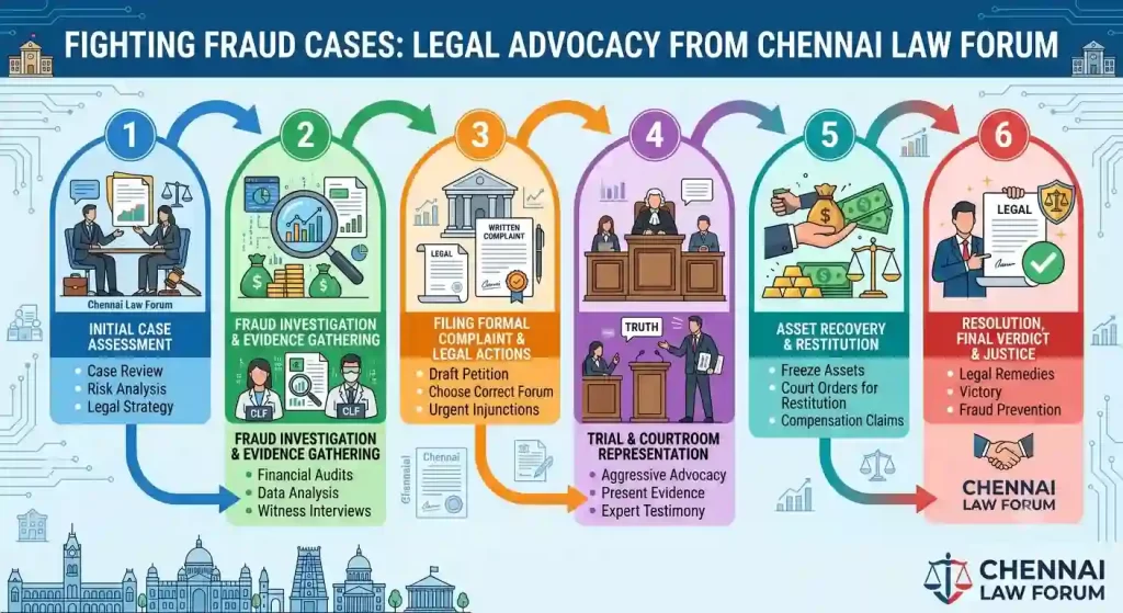 Fighting Fraud Cases: Legal Advocacy from Chennai Law Forum