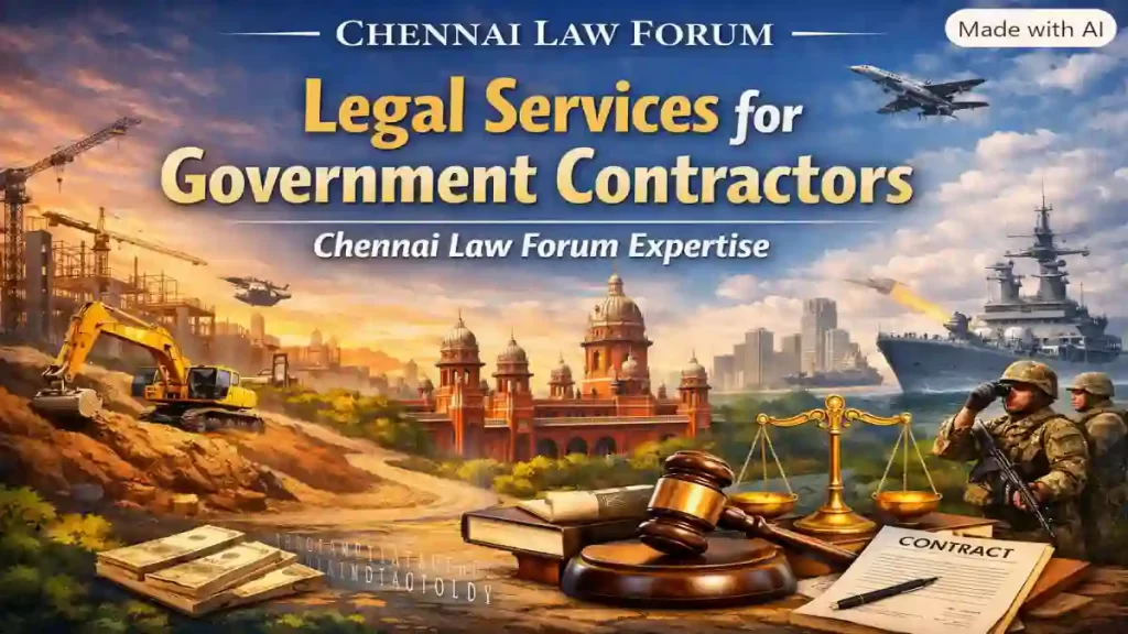 Legal Services for Government Contractors: Chennai Law Forum Expertise