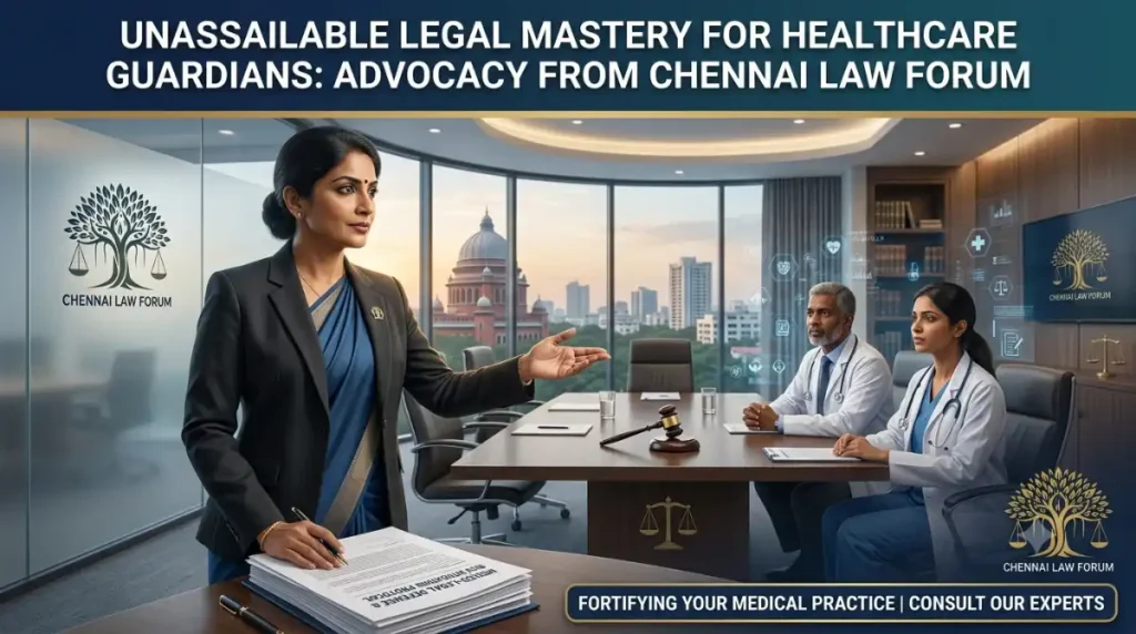 Fortifying Healthcare Guardians Unassailable Legal Mastery by Chennai Law Forum